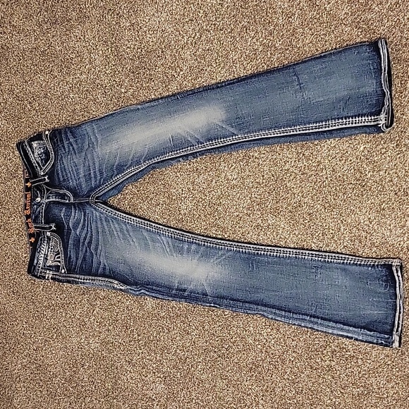 Rima Boot Stretch rock revival Jeans - Picture 5 of 6